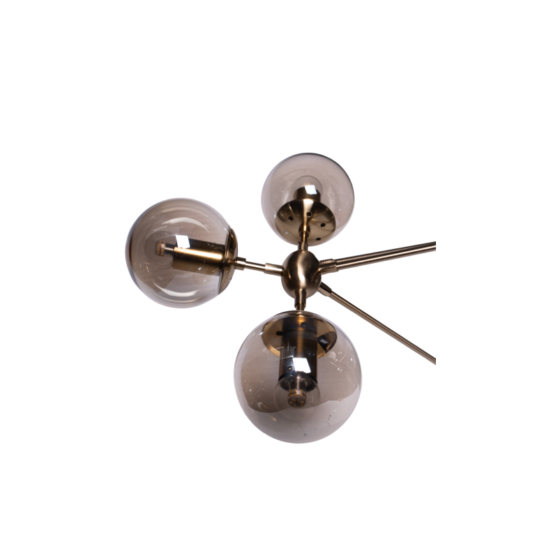 Lustre Pendente Jabuticaba Bronze 10xE27