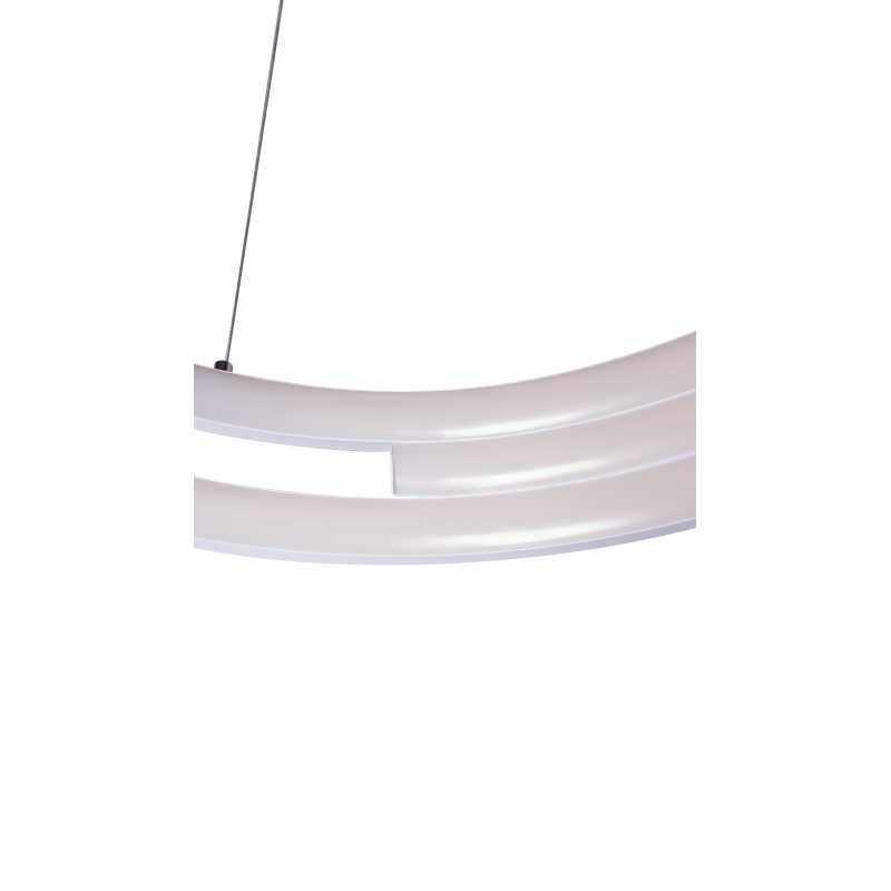Pendente LED 48W Moderno Branco 3000K